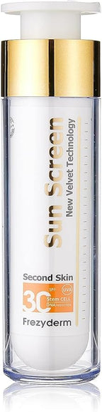 FrezyDerm Sun Screen Velvet Second Skin Technology Face SPF30 by FrezyDerm