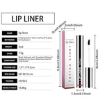 3PCS Peel Off Lip Liner, Lip Liner Tattoo Long