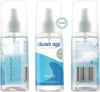 Aluminum Free Deodorant & Body Spray for Whole Body - Waves 4oz - Clean Deodorant and Body Spray for Teen Boys and Girls - With AHA For Body Acne - Body Spray for Teens Formula