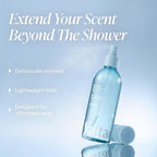 Saltair Body Mist 2 Pack - Fine Fragrance, Lightweight Body Spray Mist with Seascape Scent. Long Lasting Perfume Mist. 2x 8oz Bottles