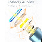 Laser Hair Removal for Women and Men - Permanent Painless Ice Cooling IPL Device Remover Machine with Shaver, Goggles, 999,999 Flashes for Body and Face, Corded