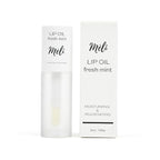 MÈLI Organic Lip Oil with Hyaluronic Acid | Clear Non-Sticky, Natural Lip Gloss, Moisturizing, Revitalizing and Rejuvenating (Fresh Mint)