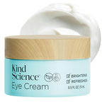 Kind Science by Ellen DeGeneres Eye Cream - Under Eye Cream to Refresh Eyes - Hydrating Eye Cream for Wrinkles Noticably Smooths & Moisturizes - Paraben, Dye & Fragrance Free, 0.5 fl oz