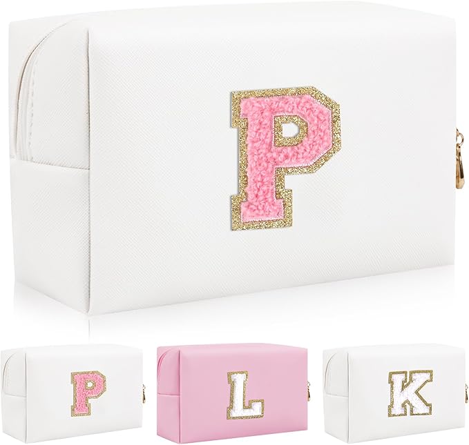 Personalized initial letter patch makeup