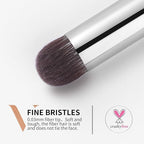 DUcare Tapered Small Concealer Brush Under Eye, Nose Contour Brush Mini Makeup Brushes Ideal for Liquid, Cream, and Powder Concealer(V03)