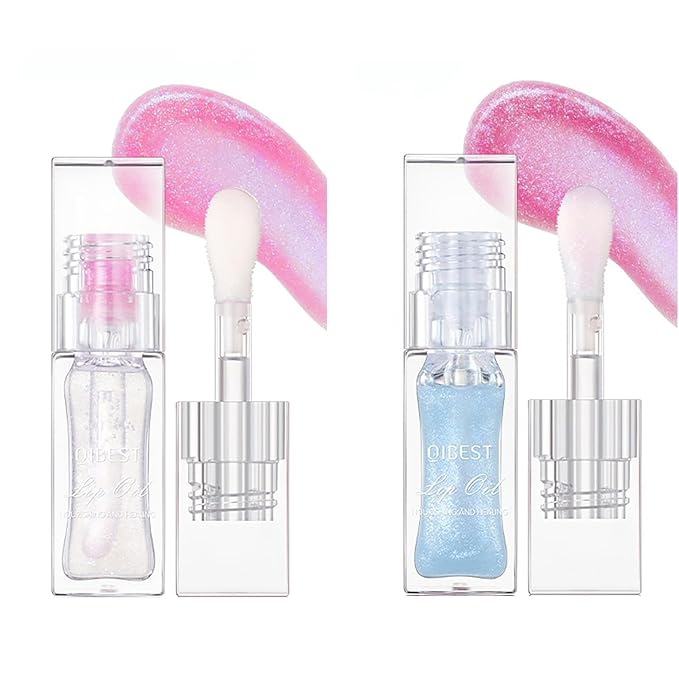 Color Changing Lip Glow Oil Set - 2PCS Changing