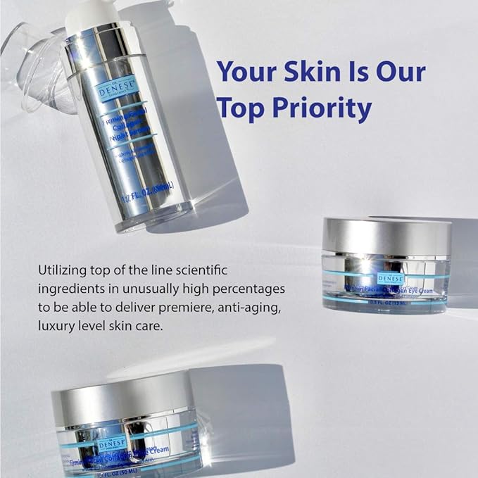 Dr. Denese SkinScience HydroShield Eye Emulsion Increased Hydration with Botanical Stem Cells, Sodium PCA, Watermelon Extract, Ceramides & Amino Acids - Improve the Look of Lines & Wrinkles - 1oz