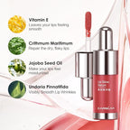 Hydrating Lip Gloss Serum, Moisturizing, Plunping, Shiny Lip Glow, Tinted Lip Care with Vitamin E, Crithmum Maritimum Essential oil, G107