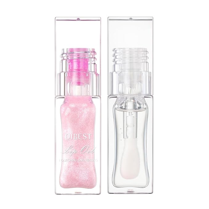 Sulily 2 PCS Magic Color Changing Lip Oil,