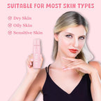 Hair Identifier Spray for Face Shaving, Moisturizing and Skin Care Dermaplaner Spray,Skin Body Hair Identifier Comfortable Face Shaving Powder (Pink 2pack 01)