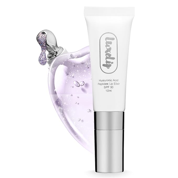 Tinted Lip Balm Elixir for OIder Women, Hydrating Vegan Lip Care with Sheer Color & Moisturizing Glow – Non-Sticky Nourishing Lip Treatment for Soft, Smooth Lips (Pearl Essence 10ml)