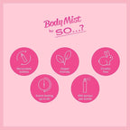 So…? Body Mist Set - Perfumes for Women - Vanilla Perfume, Red Velvet, Cherry Blossom - Scents Lasting 6 Hours - Fragrance Gifts for Women - 3 pcs