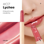Nature Republic HONEY MELTING LIP (07 LYCHEE) SOFT LIP STICK, Hydrating Gloss, Moisturizing balms, Sheer tint, Shine & Glowy Finish, korean make up
