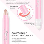 Kaely 2in1 Cream Eye Shadow Brightener Sticks for Eyes, Pencil Eyeshadow Applicator Stick Waterproof Pigmented, Eye Shadow Palette Highlighter Makeup, sombras para ojos, 17 Champagne Shimmer