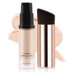 2pcs Liquid Concealer Set with Brush,Full Cover,Concealer W