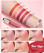 5Pcs Soft Liquid Blush Makeup, Beauty Blush Makeup for Cheek