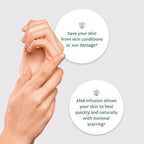 Organic Aloe Vera Gel - Deeply Hydrating, Skin Nourishing After Sun Skin Care for Face, Body and Hair - Sunburn, Redness and Itchy Skin Relief - USA-Tested - 16 Oz