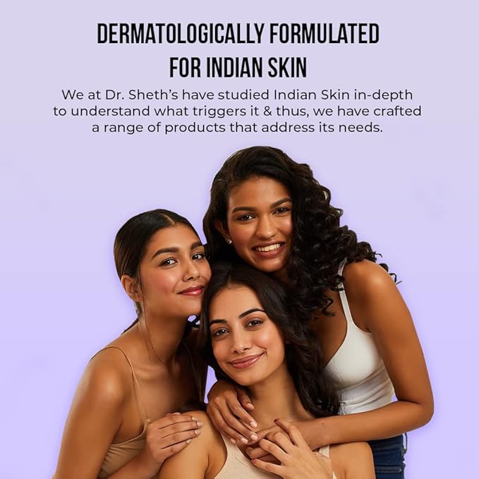 Dr. Sheth's Ceramide & Vitamin C Oil-Free Face Moisturizer | Enhances Glow & Strengthens Skin Barrier | Deeply Hydrates | Lightweight for All Skin Types | 1.76 Oz/50 g