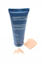 Glowbiotics Tinted Reef-Safe Sunscreen SPF 30: Non-Greasy, Breathable, Daily Broad Spectrum UVA/UVB Mineral Formula, 2 Fl Oz