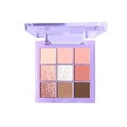 Violet Fairy 9 Color Eyeshadow Palette, Warm Neutrals