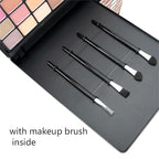 Professional Multi-in-one Makeup Gift Kit for Women - 90 eyeshadow Palette,8 Lipstick Set Lips,8 blush,5 concealer,4 brushes With Mirror,for girls, beginners and professionals Gift Kit