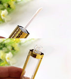 5 Pcs 3ml Lip Gloss Tubes Empty Refillable Lip Balm Bottles Vials Containers with Lip Brush for DIY Lipstick Lip Gloss Samples