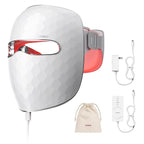 Ulike ReGlow LED Light Therapy Mask, Red Light Therapy for Face, 4 Modes with Red, Blue, Yellow & Infrared Red Lights for Reduce Acne & Anti-Aging, Eye-Protection, 272 Beads, Remote Control