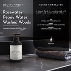 Stone Candles ENVIRONMENT Inspired by Designer Perfume IM L'Eau Lotion, 300ml Luxury Scented (Rosewater | Peony Water | Washed Woods) Bathroom Luxury, Men & Women High-End Body Hand Cream, Dry Skin
