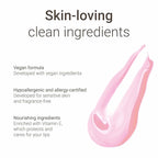 Lipglace - Skinny Dip - Hypoallergenic Vegan Lip Gloss - Fragrance Free & Allergy Certified - Non Sticky & Moisturizing Lipgloss - Anti-Aging Hydrating Lipgloss