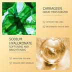 BIOAQUA Gold Elastic Soft Crystal Gel Eye Mask Hydrates Nourishes Moisturizing Face Skin Around The Eyes 12g x 5pcs