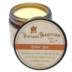 Vintage Tradition Beef Tallow All Purpose Balm - Healing, Hydrating Spice Oils Skin Care Salve Replaces Body Lotion, Hand Cream, More - Essential Oil, Olive Oil, and Grass-Fed Tallow, 2 fl. oz.