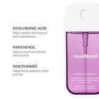 Touchland Power Essence Hydrating Body & Hair Fragrance, Cashmere Woods, 2 FL. OZ. Travel Size Body Mist