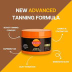 Intensive Tanning Gel, Tanning Gel, Natural Tanning Accelerator Cream Gel, Brown Tanning Gel, Natural Tanning Cream Gel for Sunbeds & Outdoor Sun, Bronze