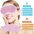 Cooling eye mask and silky