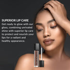 Flori Roberts Mineral Base Lip Shine, Vibrant Lip Gloss Makeup for Women of Color or Deeper Skin Tones, Non-Sticky, Long Wear High Shine Finish