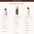ILIA - Skin Rewind Complexion Stick - Foundation + Concealer + Skincare | Non-Toxic, Vegan, Cruelty-Free, Clean Makeup (38C - Jarrah, 0.35 oz | 10 g)