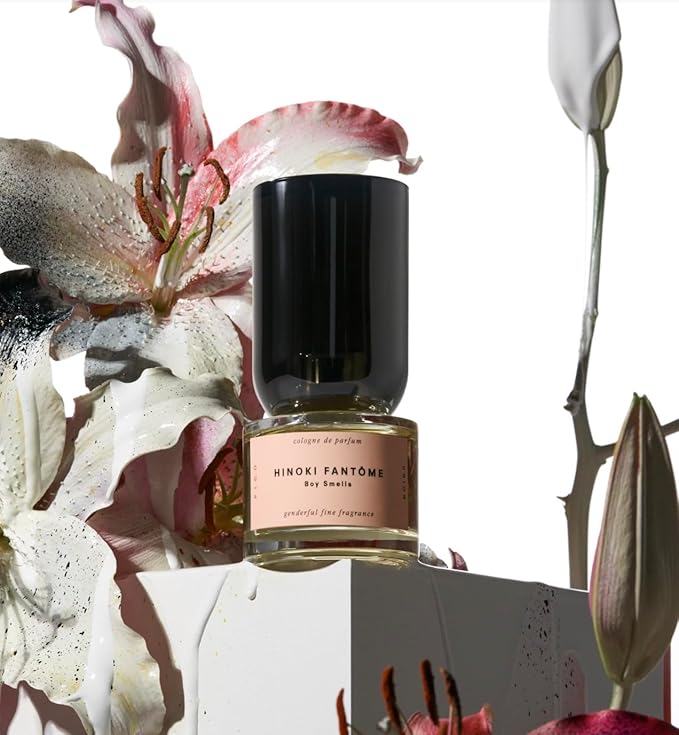 Boy Smells Hinoki Fantôme Eau De Parfum for Men and Women, Genderful Fine Fragrance, Vegan Perfume, Scent Notes of Tobacco, Oakmoss & Leather, 2.2 oz