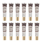 Ruby Kisses Broadway Vita-Lip Clear Lip Gloss (Coconut Oil 12 Pack), Ultra-Hydrating & Soothing Formula with Vitamin Oils, High-Shine Non-Sticky Finish, Healing Glossy Lip Balm Locks in Moisture