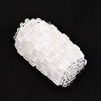 Jade eye mask clear quartz