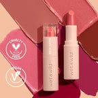 wet n wild Mega Last Rich Satin Lip Color, Rich Creamy Color with Satin Finish, Infused with Vitamin E & Moisturizing Argan Oil, Lightweight, Silky-Smooth, Vegan & Cruelty-Free - Brandy Kiss