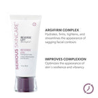 Serious Skincare INSTA-TOX Facial Firming Wrinkle Smoothing Serum and Reverse Lift Firming Eye Cream Set - Filler for Fine Lines, Deep Wrinkles and Pores - Temporary Eye Tightener