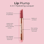 MCoBeauty Lip Plump 4-in-1 Hydrating Lacquer, Emily Nude Lip
