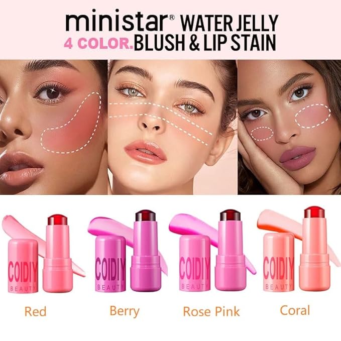 Milk Jelly Blush Makeup, Milk Cooling Water Jelly Cooling