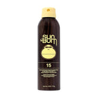 Sun Bum Original SPF 15 Sunscreen Body Spray - Broad Spectrum Moisturizing Sunscreen with Vitamin E - Hawaii 104 Act Compliant (Made without Octinoxate & Oxybenzone) - 6 oz