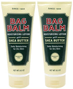 Bag Balm Moistuzing Body Lotion with Shea Butter, Daily Moisturizing for Dry Skin | Pack of 2 8oz Tubes