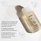 OUAI Fine Shampoo Refill - Volumizing Shampoo with Strengthening Keratin, Biotin & Chia Seed Oil for Fine Hair - Delivers Weightless Body - Paraben, Phthalate & Sulfate Free Hair Care (32 Fl Oz)