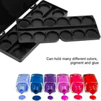 Nail Art Palette, 24 Grid Plastic Nail Art