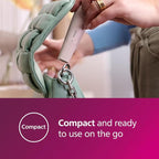 Philips Facial Hair Remover 5000 Series, Personal Groomer for Women, Cordless and Compact, with Hypoallergenic Head, Gentle and Quick Facial Hair Removal, Easy Touch-Ups, Model BRR454/00