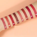 8 Colors High Pigmented Smooth Matte Lip Liner Pencil, Waterproof Velvet Lipstick Pen, Professional Lip Liner for Girls and Women (08)