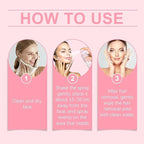 2PCS Hair Identifier Spray for Face Shaving，face hair identifier spray，Moisturizing And Skin Care Set Spray，suitable for all skin types (Spray Plus Razor)